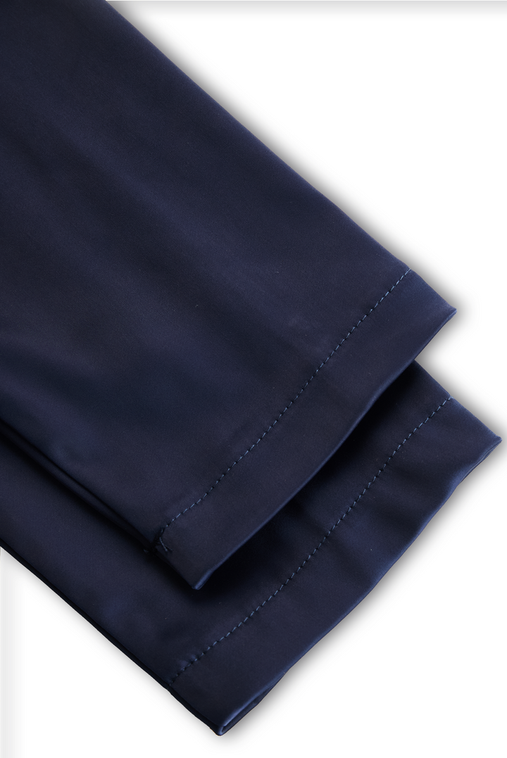 DHARMAY ELEGANT LONG-SLEEVE MIDI DRESS