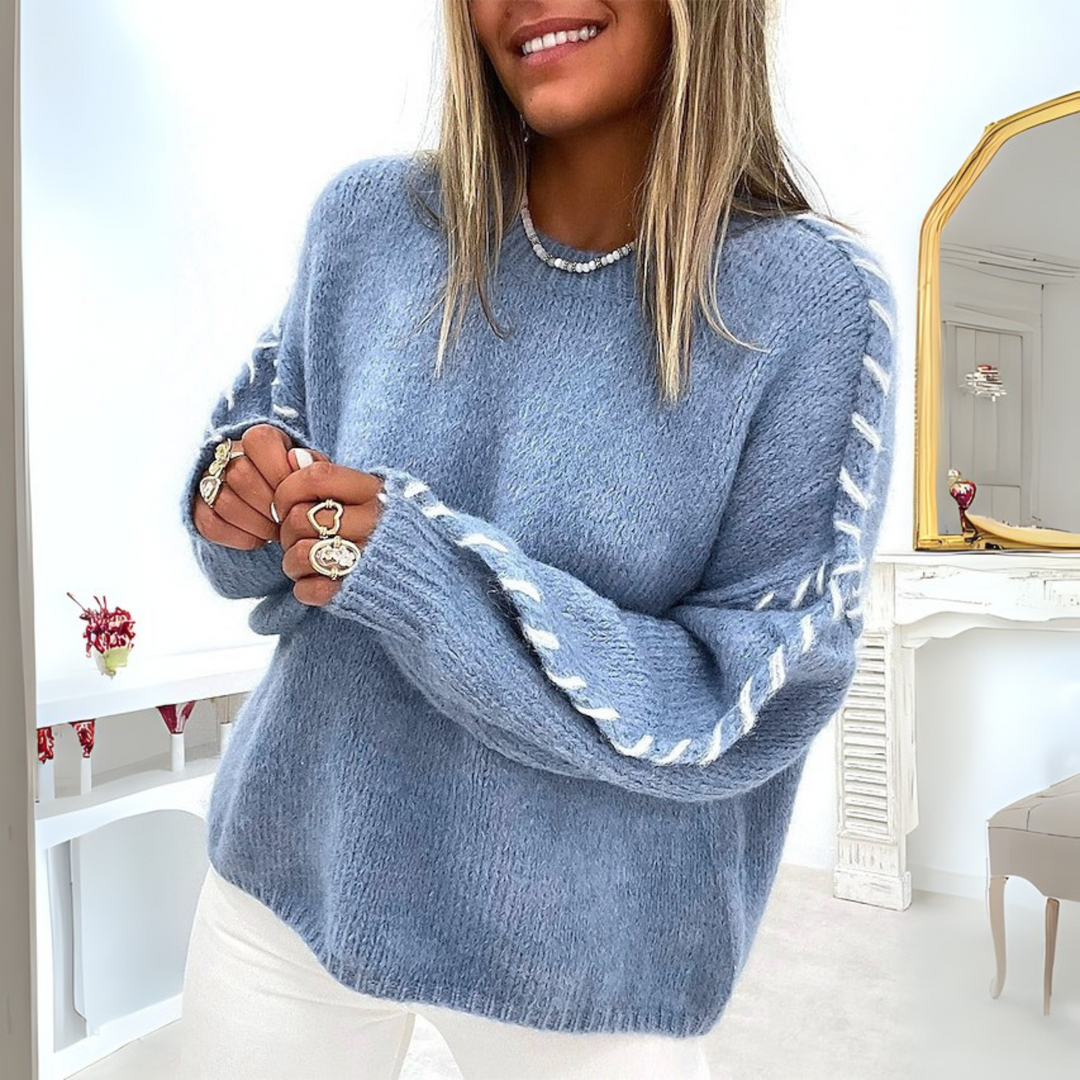 TALLY COZY ROUND NECK SWEATER