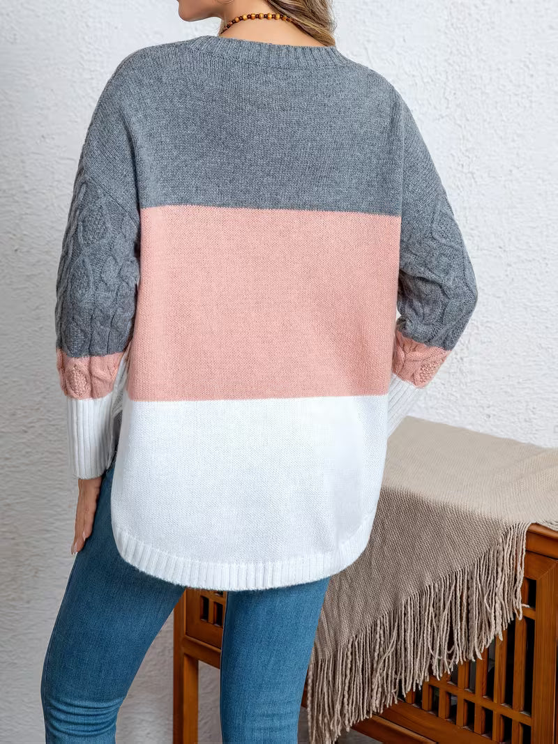 VERENA VINTAGE-INSPIRED SOFT KNIT PULLOVER