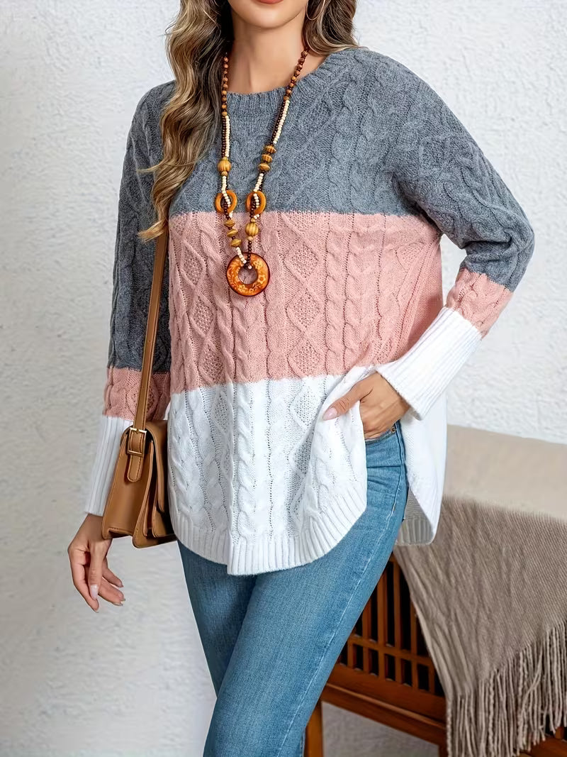 VERENA VINTAGE-INSPIRED SOFT KNIT PULLOVER