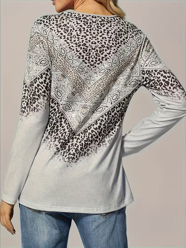 EMMA ETHNIC PRINT MINI DRESS