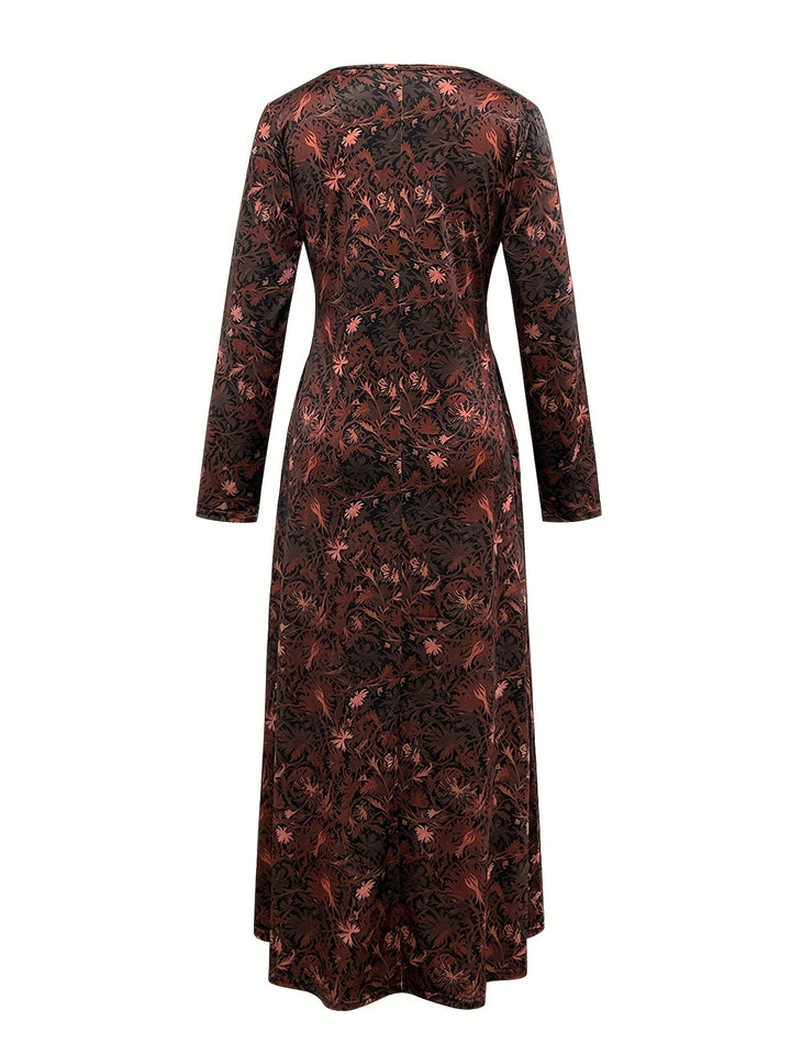 KENDAL FLORAL MAXI DRESS