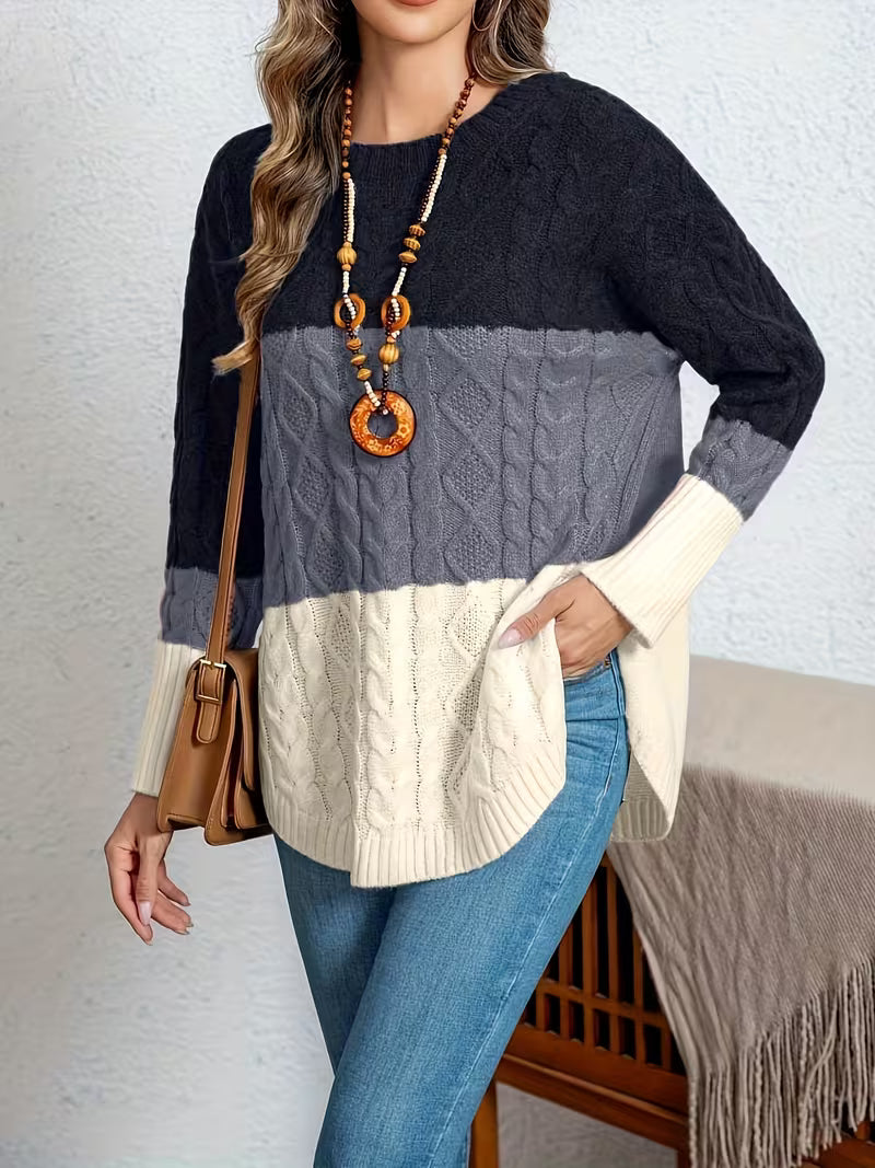 VERENA VINTAGE-INSPIRED SOFT KNIT PULLOVER