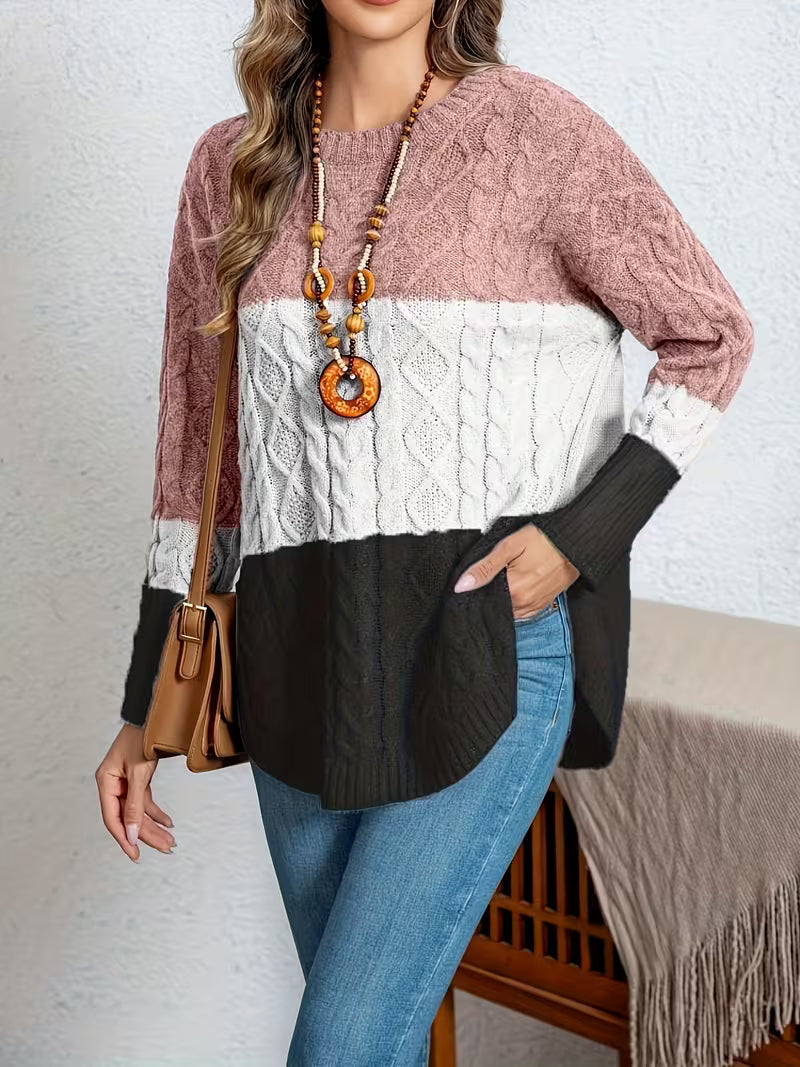 VERENA VINTAGE-INSPIRED SOFT KNIT PULLOVER