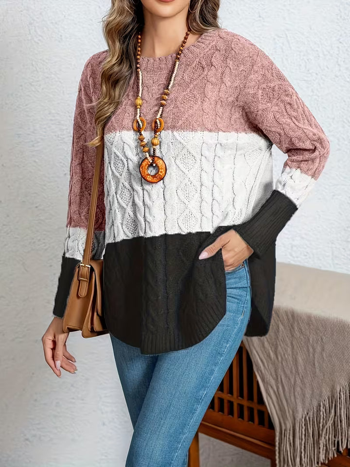 VERENA VINTAGE-INSPIRED SOFT KNIT PULLOVER