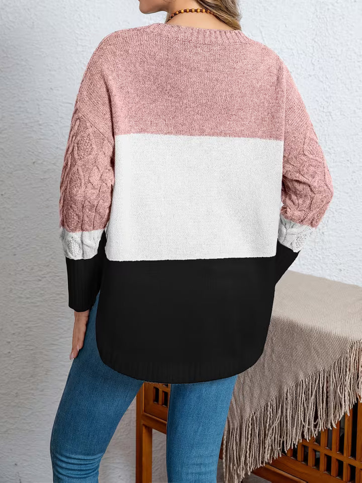 VERENA VINTAGE-INSPIRED SOFT KNIT PULLOVER