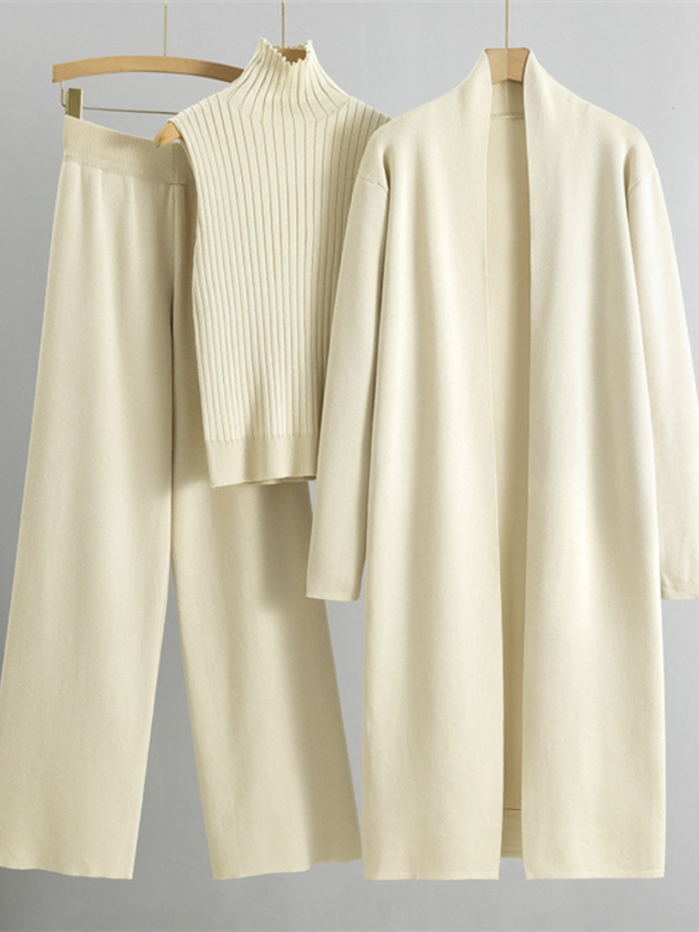 REESE KNIT THREE-PIECE SET