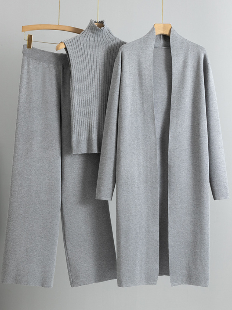 REESE KNIT THREE-PIECE SET