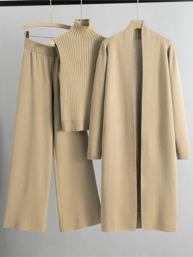 REESE KNIT THREE-PIECE SET