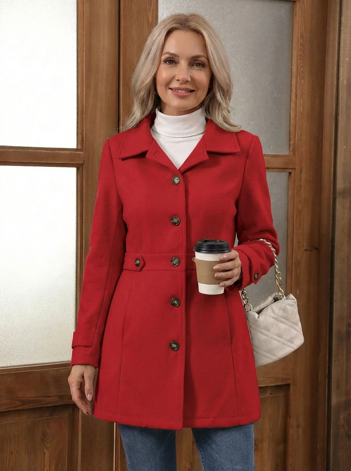 ELENA WOOL-BLEND COAT