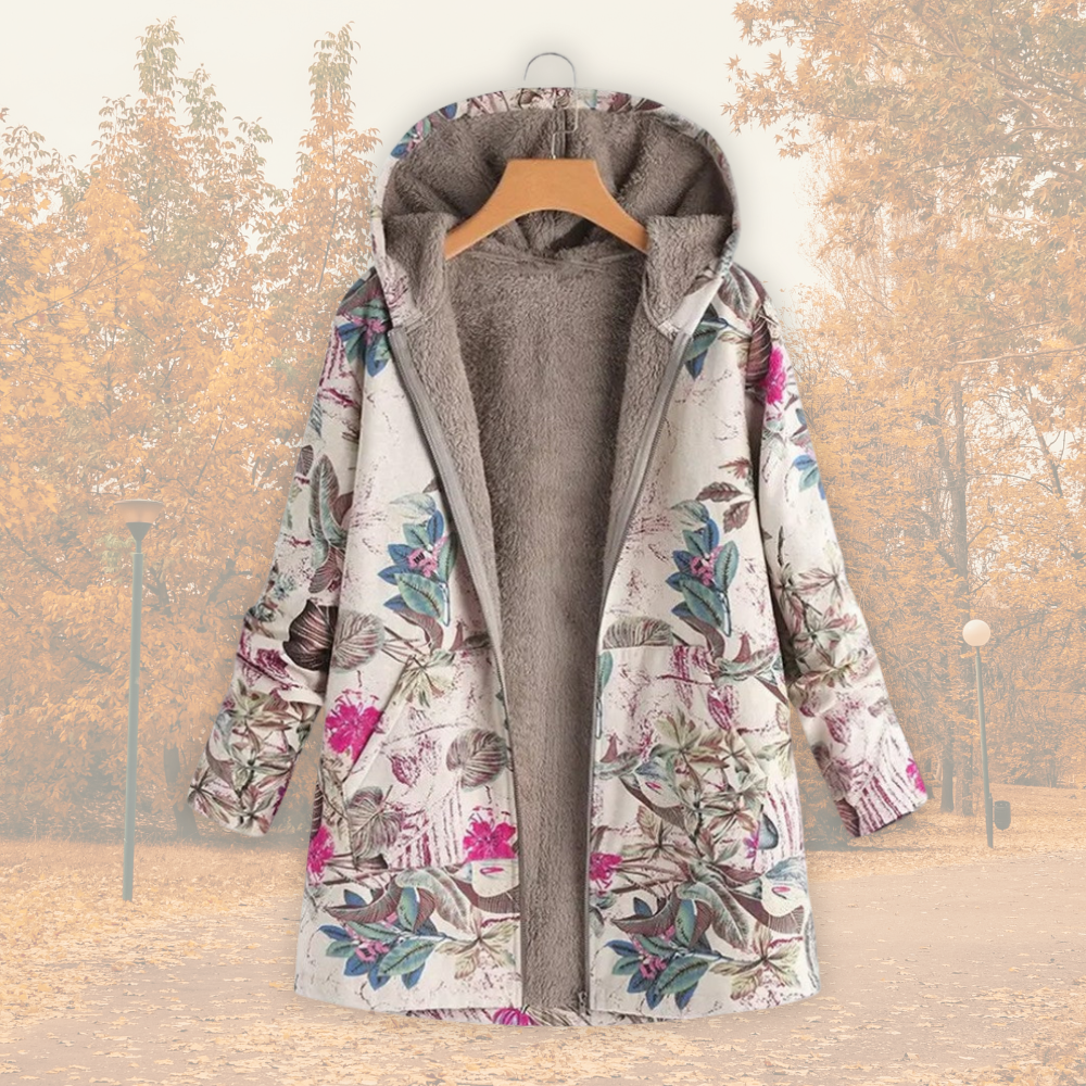 HARPER COZY FAUX FUR JACKET