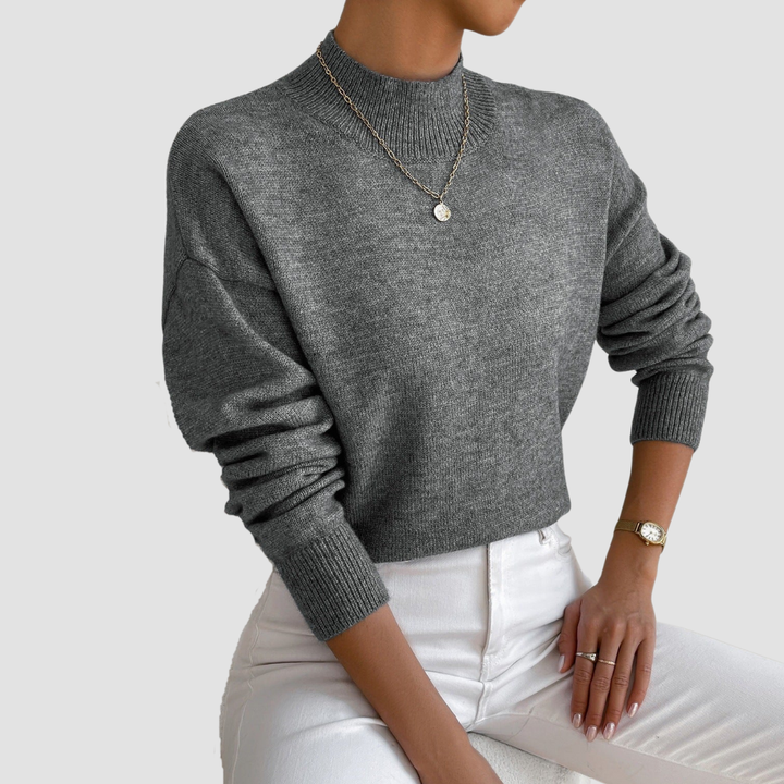 MARIELLE LUXE CASHMERE-BLEND SWEATER