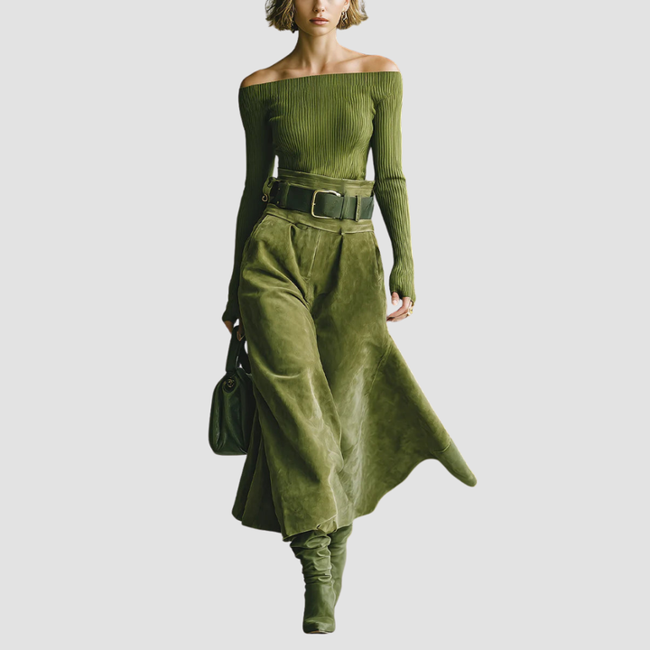 MARELLA OFF-SHOULDER CHIC SET