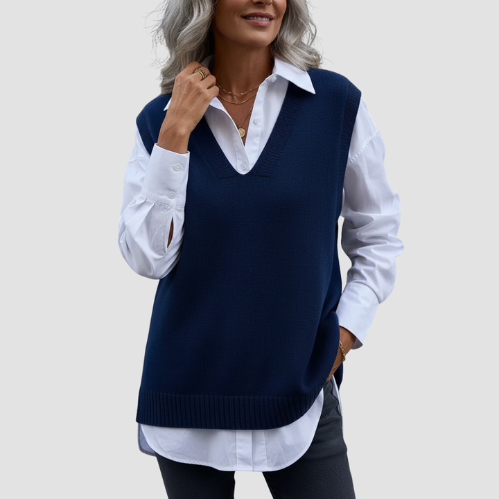 FINJA COZY KNIT VEST