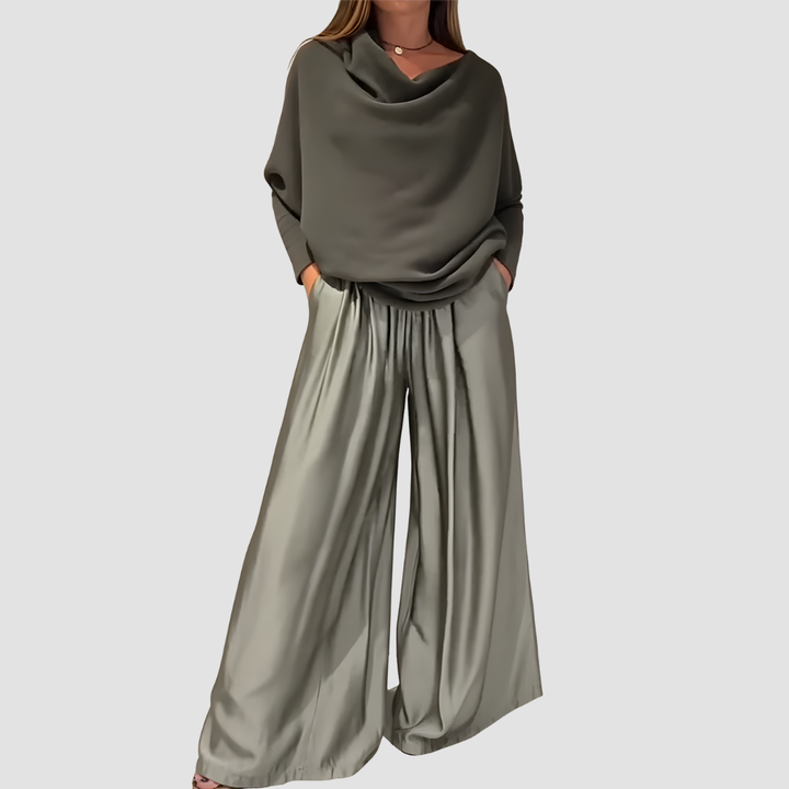 ILANA ELEGANT OFF-SHOULDER DRESS