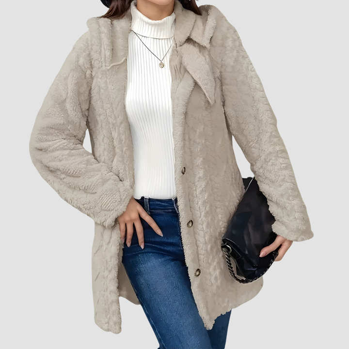 MELROSE LONG FIT FLEECE COAT