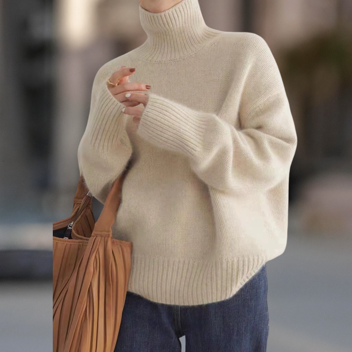 VIOLETTA COZY TURTLENECK SWEATER