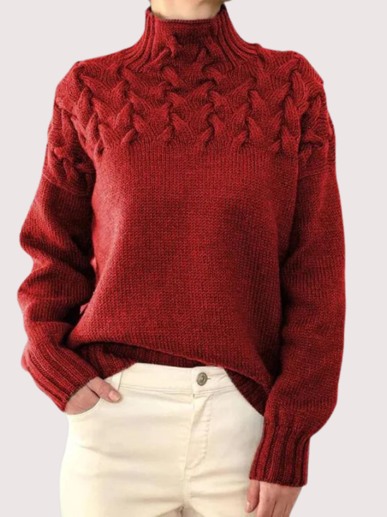 SELENE ROLL NECK SWEATER
