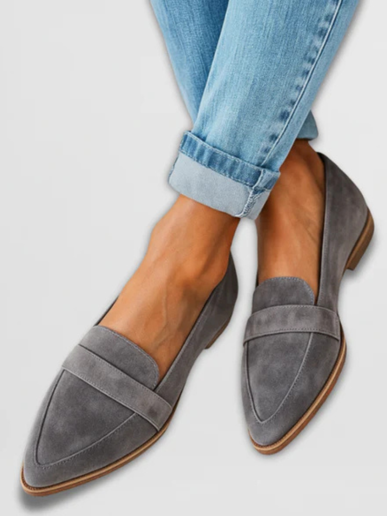 RHEA SUEDE FLATS