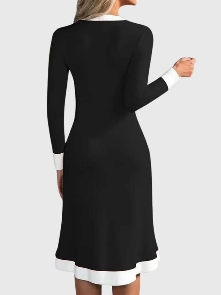 RAINA ELEGANT LONGSLEEVE DRESS