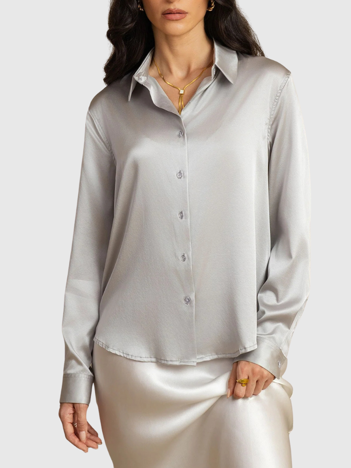 BEA LUXE SILK BLOUSE