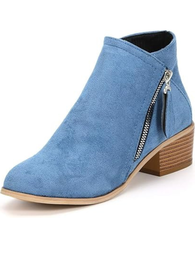 VERA ANKLE SUEDE BOOTS