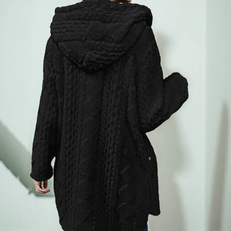 MELROSE LONG FIT FLEECE COAT