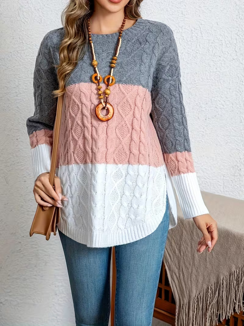VERENA VINTAGE-INSPIRED SOFT KNIT PULLOVER