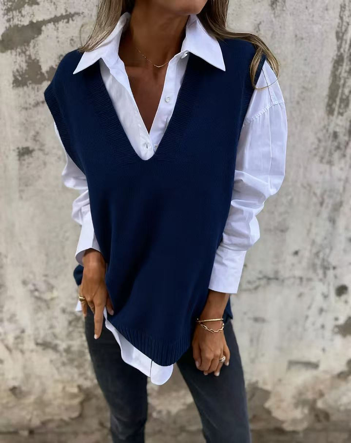 FINJA COZY KNIT VEST