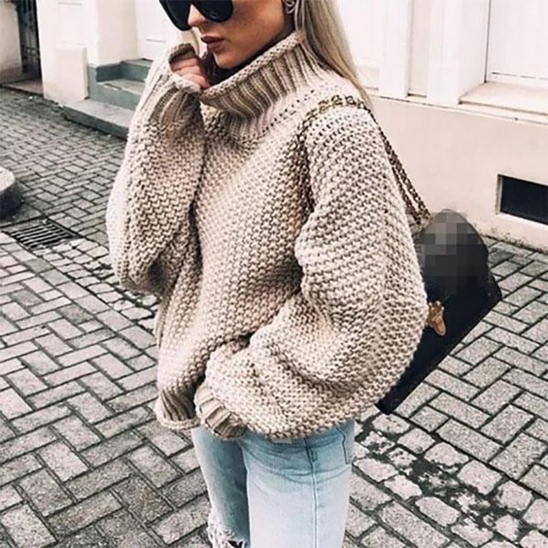 CELESTE KNIT TURTLENECK SWEATER