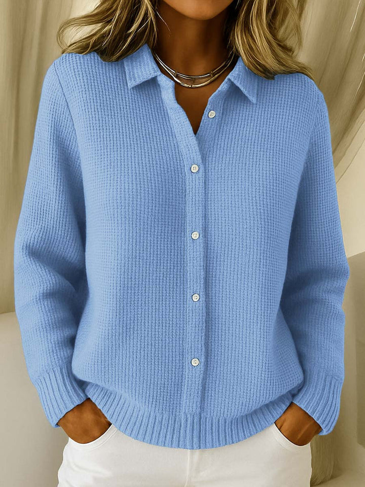 NAOMI CLASSIC BUTTON-FRONT CARDIGAN