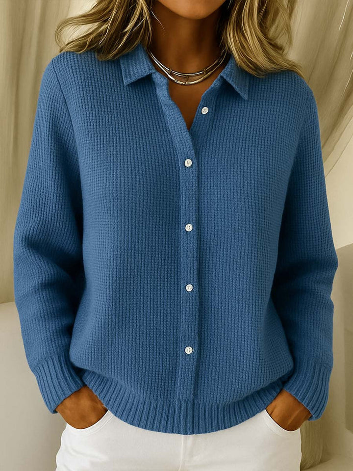 NAOMI CLASSIC BUTTON-FRONT CARDIGAN