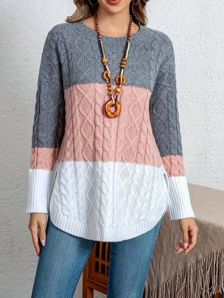 VERENA VINTAGE-INSPIRED SOFT KNIT PULLOVER
