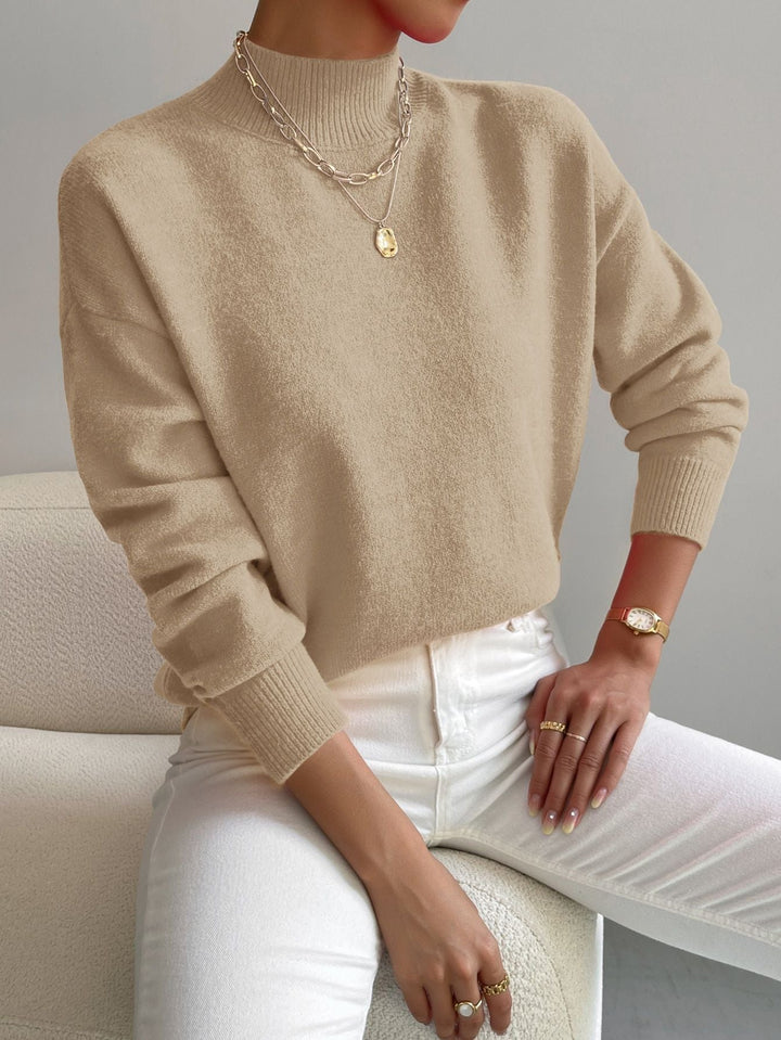 MARIELLE LUXE CASHMERE-BLEND SWEATER
