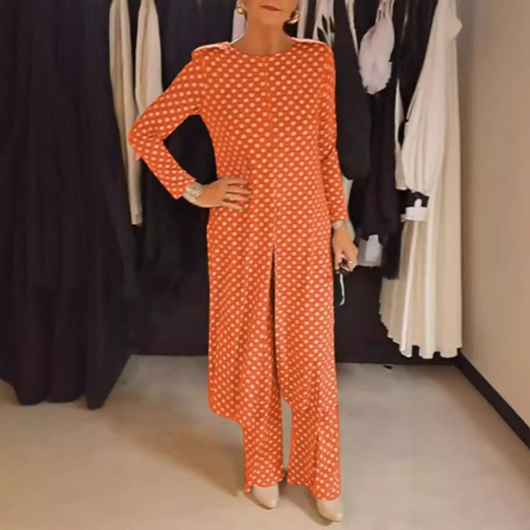 👗Stippeltop & Broek 2-Delige Set