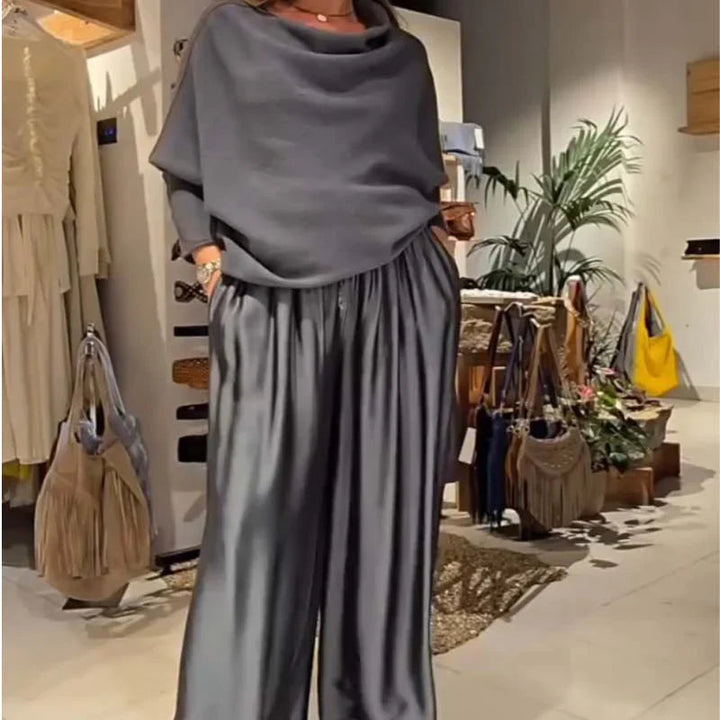 ILANA ELEGANT OFF-SHOULDER DRESS