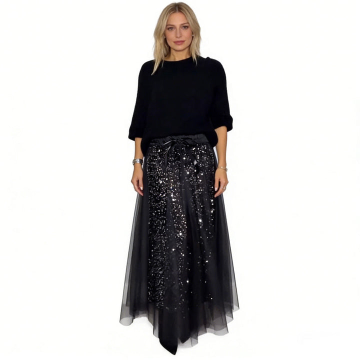 CARISSA SPARKLE TOP & TULLE SKIRT SET